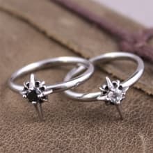 _Korean Fashion Jewelry_ Cubic Cross Ring